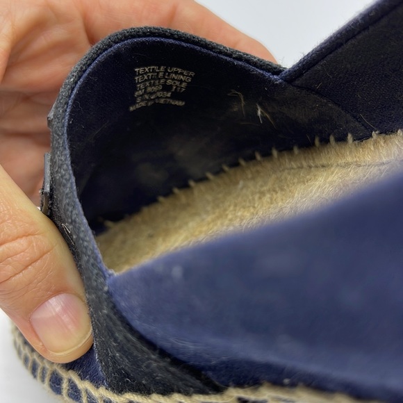 Tory Burch espadrilles Navy blue and black in pristine condition - Picture 8 of 8